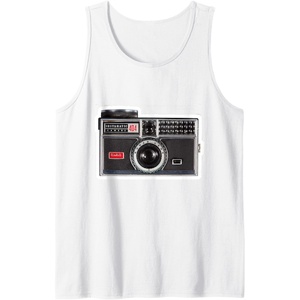 image:imageKODAK INSTAMATIC Camera Design Tank TopWhite