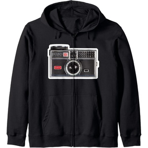 image:imageKODAK INSTAMATIC Camera Design Zip HoodieBlack