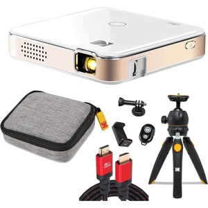 image:imageKODAK Luma 150 Ultra Mini Pocket Pico Projector  Built in Rechargeable Battery amp Speaker 1080P Support Portable Wireless LED DLP Video Projector with Travel Case Kodak 9 Tripod amp 6FT HDMI Cable