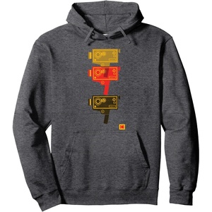 image:imageKODAK M7 Movie Camera Art Pullover HoodieDark Heather Grey