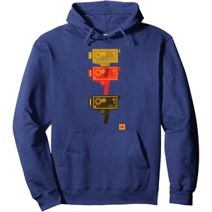 image:imageKODAK M7 Movie Camera Art Pullover HoodieNavy Blue