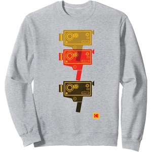 image:imageKODAK M7 Movie Camera Art SweatshirtHeather Grey