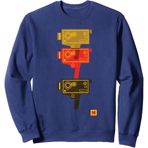 image:imageKODAK M7 Movie Camera Art SweatshirtNavy Blue