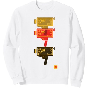 image:imageKODAK M7 Movie Camera Art SweatshirtWhite