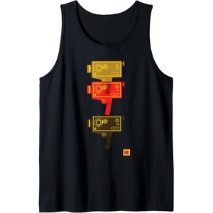 image:imageKODAK M7 Movie Camera Art Tank TopBlack
