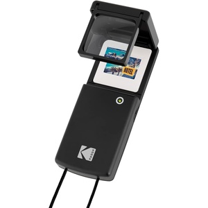 image:imageKODAK Magnifying Lighted Slide Viewer Compact Portable 18x LED Backlight for Vintage 35mm Film Slides Battery Operated Neck Lanyard included