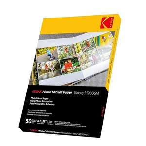 image:imageKODAK Picture Paper Vivid 4x6 100 count 66lb230gm2 weight 119 mil thickness Vivid color picture paper THIS PRODUCT IS NOT COMPATIBLE WITH THE KODAK DOCK PRINTER85 x 11  50 Sheets