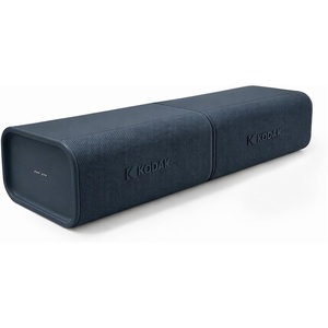 image:imageKODAK SOUNDBRIX Plus 2 in 1 Splittable Magnetic Dual Portable Wireless Bluetooth Speaker Stackable MonotoStereo Sound 8H Playtime IPX4 Splash Resistant Soundbar for Home Outdoor Travel Blasting BlueGrooving Gray