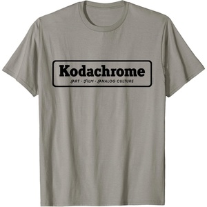 image:imageKodachrome Logo Design  Black TShirtSlate Grey