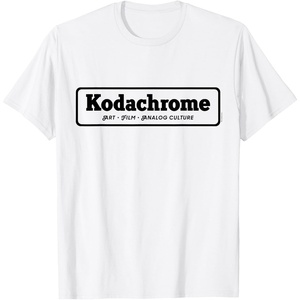 image:imageKodachrome Logo Design  Black TShirtWhite