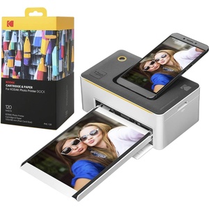 image:imageKodak Dock Premium 4x6 Portable Instant Photo Printer Bluetooth Edition  Full Color Photos 4Pass amp Lamination Process  Compatible with iOS AndroidDevices 2021 EditionBluetooth Edition  130 Sheets