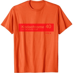 image:imageKodak Kodachrome 40 TShirtOrange