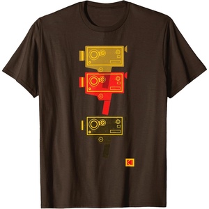 image:imageKodak M7 Movie Camera Art TShirtBrown