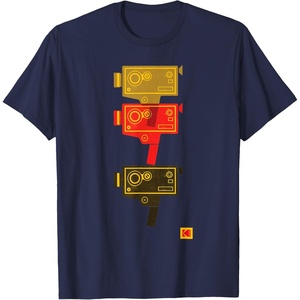 image:imageKodak M7 Movie Camera Art TShirtNavy Blue