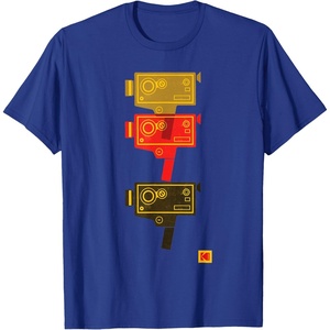 image:imageKodak M7 Movie Camera Art TShirtRoyal Blue