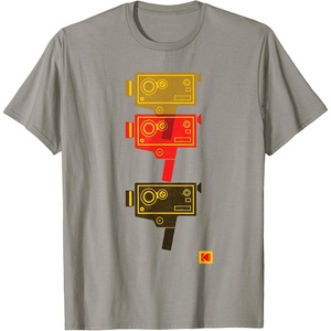image:imageKodak M7 Movie Camera Art TShirtSlate Grey