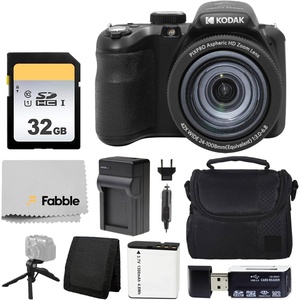 image:imageKodak PIXPRO AZ425 Digital Camera  32GB Memory Card  Camera Case Black  Battery  Charger  USB Card Reader  Table Tripod  Accessories RedBlack