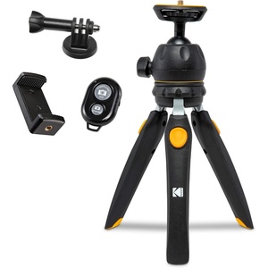 image:imageKodak PhotoGear Mini Adjustable Tripod with Remote BlackBlack