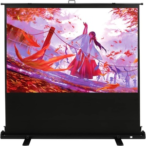 image:imageKodak Portable Projector Screen  100 Indoor amp Outdoor 169 Video Projection Surface amp Stand with Carry Handle  1080p 4K8K UHD 3D amp HDR Ready  Fast Setup for Movies Office Presentations amp More
