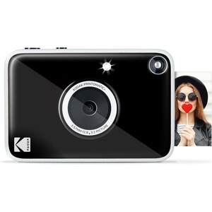 image:imageKodak Printomatic Full Color Instant Print Digital Camera Gift Bundle  Case  Zink 2x3 Sticky Back Photo Paper 20pk  Album  Sticker Sets  Sticker Frames  Hanging Frames  Markers  BlueMidnight