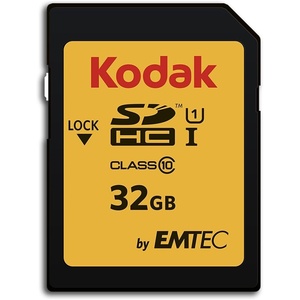 image:imageKodak SDHC Card 32GB UHSI U1 V10 Premium up to 85MBs Read Speed for Full HD Video and HighResolution Pictures Compatible with SDHC Standard  EKMSD32GHC10K32GB