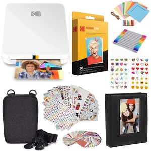 image:imageKodak Step Slim Instant Mobile Photo Printer  Kit 20 Pack Zink Paper Case Photo Album Markers Sticker Sets