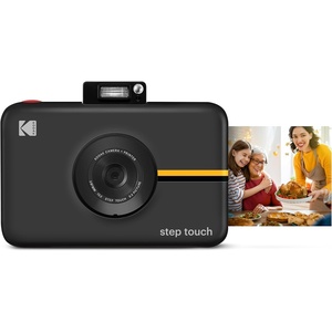 image:imageKodak Step Touch  13MP Digital Camera amp Instant Printer with 35 LCD Touchscreen Display 1080p HD Video  Editing Suite Bluetooth amp Zink Zero Ink Technology  WhiteBlack