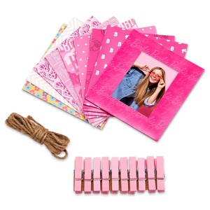 image:imageKodak x Barbie Colorful amp Decorative BarbieThemed Sticker Frames for Barbie Instant 2x3 ZINK Zero Ink Photo Paper  20 Iconic Barbie Frames for Decorating Your Scrapbook Journal and MoreSquare Frames