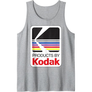 image:imageProducts By Kodak Vintage Logo Tank TopHeather Grey