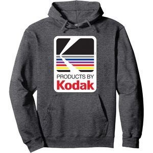 image:imageProducts by Kodak Vintage Logo Pullover HoodieDark Heather Grey