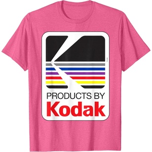 image:imageProducts by Kodak Vintage Logo TShirt SmallPink Heather
