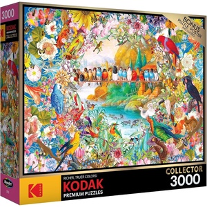 image:imageRoseArt  Kodak Premium  Brandons Bookstore  3000 Piece Jigsaw Puzzle for AdultsBirdsong