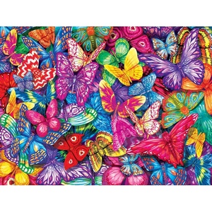 image:imageRoseArt  Kodak Premium  Colorful Butterflies  350 Piece Jigsaw Puzzle for Adults