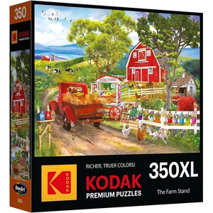 image:imageRoseArt  Kodak Premium  Farm Stand  350 Piece Jigsaw Puzzle for Adults