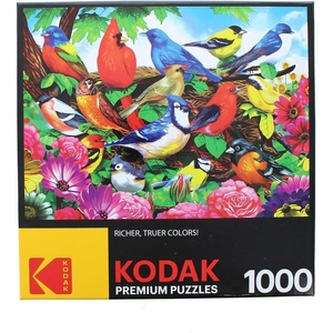 image:imageRoseArt  Kodak Premium  Friendly Birds  1000 Piece Jigsaw Puzzle for AdultsFriendly Birds