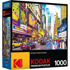 image:imageRoseArt  Kodak Premium  Times Square  1000 Piece Jigsaw Puzzle for Adults