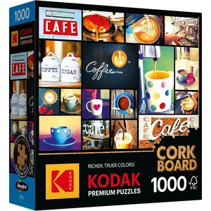 image:imageRoseArt  Kodak Premium Cork  Coffee  1000 Piece Jigsaw Puzzle for AdultsCoffee
