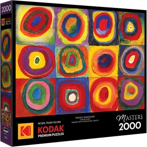 image:imageRoseArt Kodak Masters Color Study 2000 Piece Jigsaw PuzzleColor Study