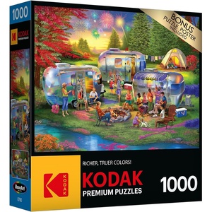 image:imageRoseArt Kodak Premium 50s Diner 1000 Piece Jigsaw Puzzle for AdultsShiny Happy Campers