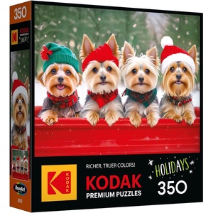 image:imageRoseArt Kodak Premium Christmas Magic 1000 Piece Jigsaw Puzzle for AdultsYorkie Holidays