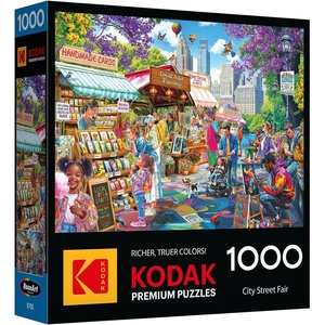 image:imageRoseArt Kodak Premium City Street Fair 1000 Piece Jigsaw PuzzleCity Street Fair
