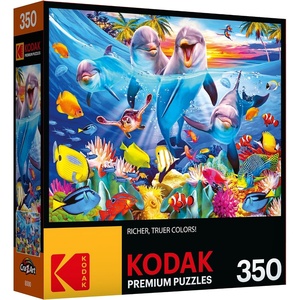 image:imageRoseArt Kodak Premium Grandmas Kitchen 350 Piece Jigsaw Puzzle for AdultsPlayful Dolphins