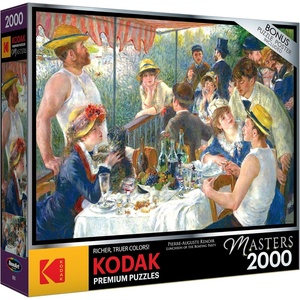 image:imageRoseArt Kodak Premium Masters Jigsaw Puzzle for Adults 2000 PieceLuncheon of The Boat Party by PierreAuguste Renoir