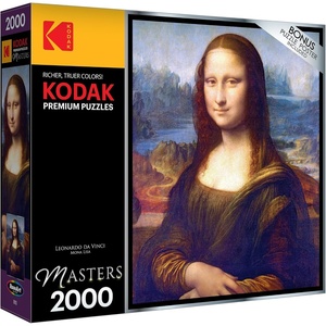image:imageRoseArt Kodak Premium Masters Jigsaw Puzzle for Adults 2000 PieceMona Lisa by Leonardo Da Vinci
