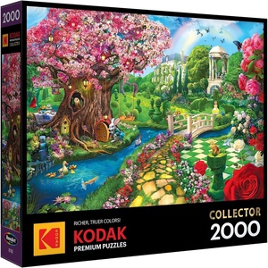 image:imageRoseArt Kodak Premium Spring Garden 2000 Piece Jigsaw Puzzle for Adults
