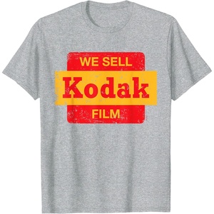 image:imageVintage We Sell Kodak Film Retail Sign Design TShirt SmallHeather Grey