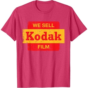 image:imageVintage We Sell Kodak Film Retail Sign Design TShirt SmallRed Heather
