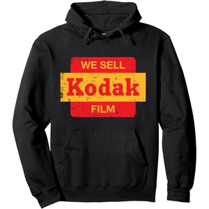 image:imageVintage We Sell Kodak Film Retail sign design Pullover HoodieBlack