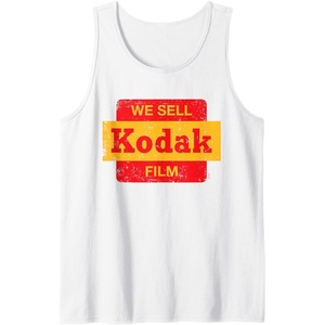 image:imageVintage We Sell Kodak Film Retail sign design Tank TopWhite