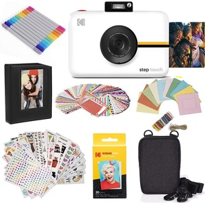 image:imageZink Kodak Step Touch  13MP Digital Camera amp Instant Printer with 35 LCD Touchscreen Display 1080p HD Video White Starter Bundle